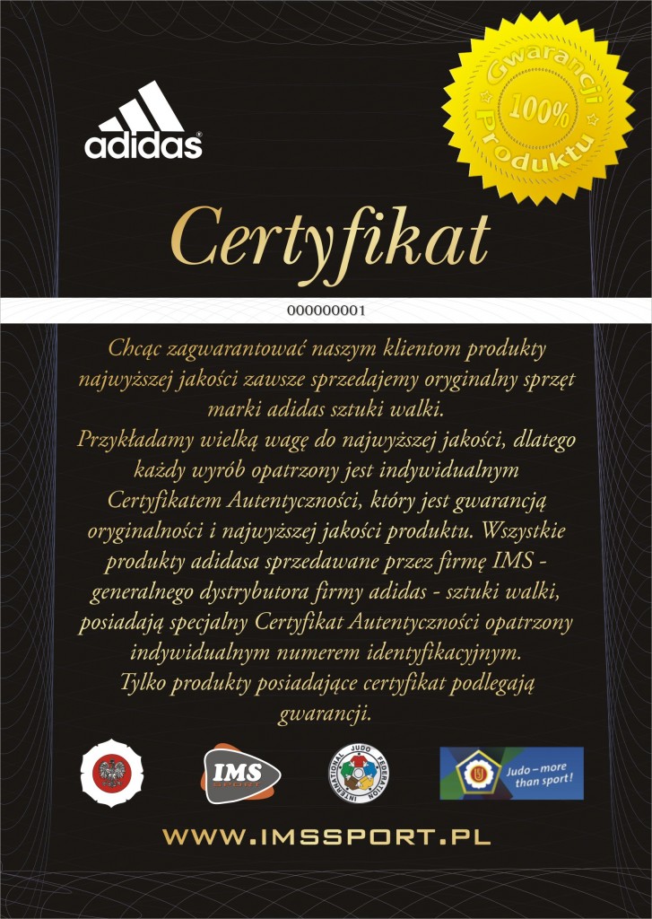 certyfikat